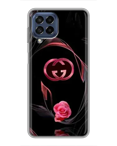 Чехол для Samsung Galaxy M53 (5G) (M536B) с картинкой «Gucci — неоновая роза»