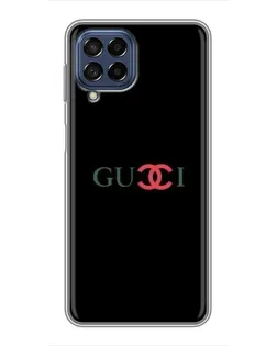 Чехол для Samsung Galaxy M53 (5G) (M536B) с картинкой «Gucci — красный градиент»