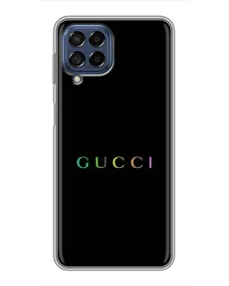 Чохол для Samsung Galaxy M53 (5G) (M536B) з картинкою «Gucci — неоновий мінімалізм»