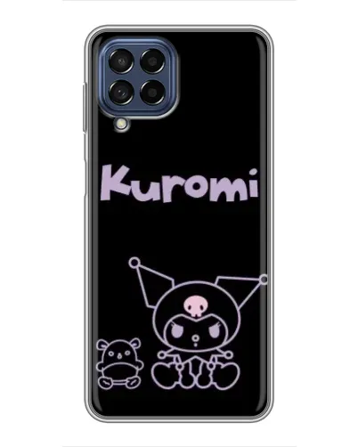 Чехол для Samsung Galaxy M53 (5G) (M536B) с картинкой «Kuromi — черный минимализм» Чехол для Samsung Galaxy M53 (5G) (M536B) с картинкой «Kuromi — черный минимализм»