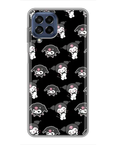 Чехол для Samsung Galaxy M53 (5G) (M536B) с картинкой «Черный паттерн Kuromi» Чехол для Samsung Galaxy M53 (5G) (M536B) с картинкой «Черный паттерн Kuromi»