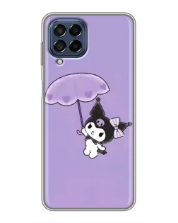 Чехол для Samsung Galaxy M53 (5G) (M536B) с картинкой «Kuromi с зонтиком»