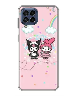 Чехол для Samsung Galaxy M53 (5G) (M536B) с картинкой «My Melody и Kuromi»