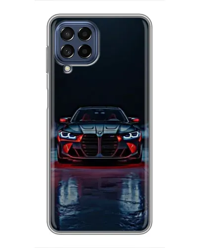 Чехол для Samsung Galaxy M53 (5G) (M536B) с картинкой «BMW на мокрой дороге» Чехол для Samsung Galaxy M53 (5G) (M536B) с картинкой «BMW на мокрой дороге»