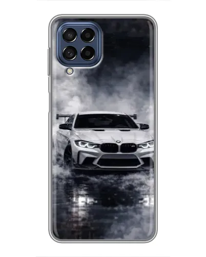 Чехол для Samsung Galaxy M53 (5G) (M536B) с картинкой «BMW сквозь туман» Чехол для Samsung Galaxy M53 (5G) (M536B) с картинкой «BMW сквозь туман»