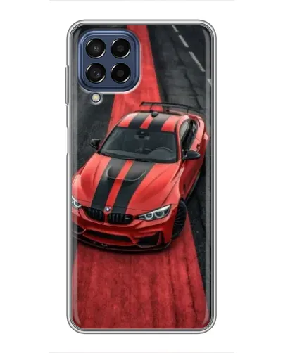 Чехол для Samsung Galaxy M53 (5G) (M536B) с картинкой «BMW на красной дорожке» Чехол для Samsung Galaxy M53 (5G) (M536B) с картинкой «BMW на красной дорожке»