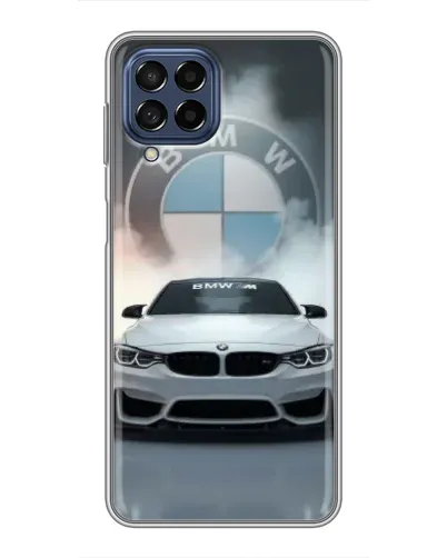 Чохол для Samsung Galaxy M53 (5G) (M536B) з картинкою «BMW в білому диму» Чохол для Samsung Galaxy M53 (5G) (M536B) з картинкою «BMW в білому диму»