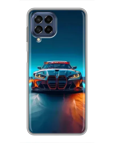 Чохол для Samsung Galaxy M53 (5G) (M536B) з картинкою «BMW — вогні неону» Чохол для Samsung Galaxy M53 (5G) (M536B) з картинкою «BMW — вогні неону»