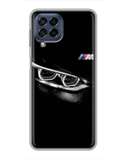 Чохол для Samsung Galaxy M53 (5G) (M536B) з картинкою «BMW — погляд тигра»