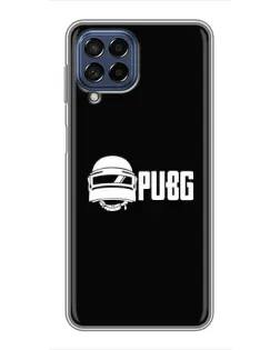 Чехол для Samsung Galaxy M53 (5G) (M536B) с картинкой «PUBG — классический лого»