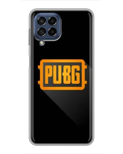 Чехол для Samsung Galaxy M53 (5G) (M536B) с картинкой «PUBG — рамка лого» Чехол для Samsung Galaxy M53 (5G) (M536B) с картинкой «PUBG — рамка лого»