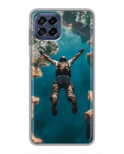 Чехол для Samsung Galaxy M53 (5G) (M536B) с картинкой «PUBG — свободное падение» Чехол для Samsung Galaxy M53 (5G) (M536B) с картинкой «PUBG — свободное падение»