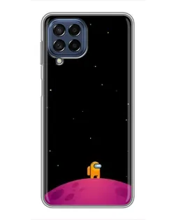 Чехол для Samsung Galaxy M53 (5G) (M536B) с картинкой «Одинокий герой на планете»