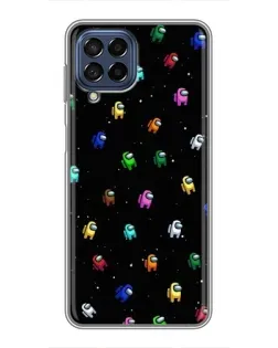 Чехол для Samsung Galaxy M53 (5G) (M536B) с картинкой «Экипаж Among Us»