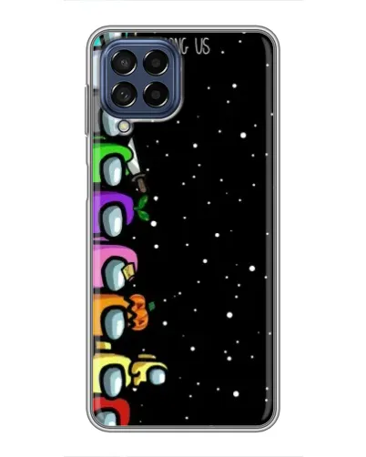 Чехол для Samsung Galaxy M53 (5G) (M536B) с картинкой «Команда Among Us»