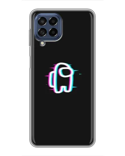 Чехол для Samsung Galaxy M53 (5G) (M536B) с картинкой «Among Us неон»