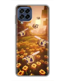 Чехол для Samsung Galaxy M53 (5G) (M536B) с картинкой «Поле подсолнухов»