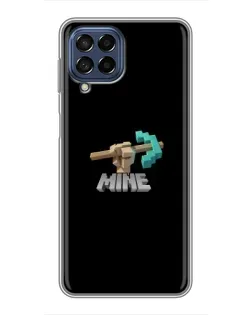 Чехол для Samsung Galaxy M53 (5G) (M536B) с картинкой «Алмазная кирка»