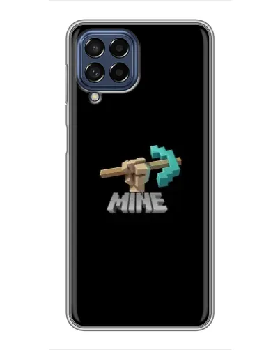 Чехол для Samsung Galaxy M53 (5G) (M536B) с картинкой «Алмазная кирка»