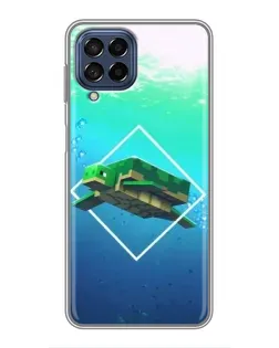 Чохол для Samsung Galaxy M53 (5G) (M536B) з картинкою «Черепаха Minecraft» Чохол для Samsung Galaxy M53 (5G) (M536B) з картинкою «Черепаха Minecraft»
