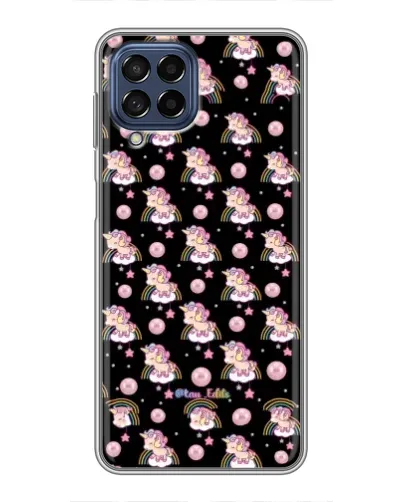 Чехол для Samsung Galaxy M53 (5G) (M536B) с картинкой «Magic Unicorn паттерн»