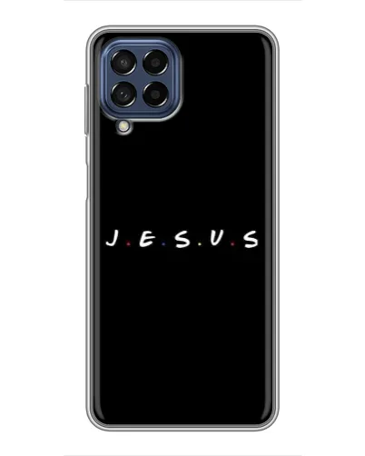 Чехол для Samsung Galaxy M53 (5G) (M536B) с картинкой «Точки веры J.E.S.U.S.»