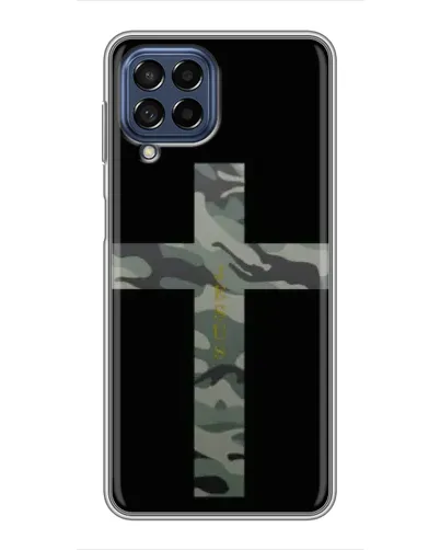 Чехол для Samsung Galaxy M53 (5G) (M536B) с картинкой «Милитари Крест»