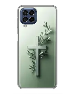 Чохол для Samsung Galaxy M53 (5G) (M536B) з картинкою «Оливкова гілка»