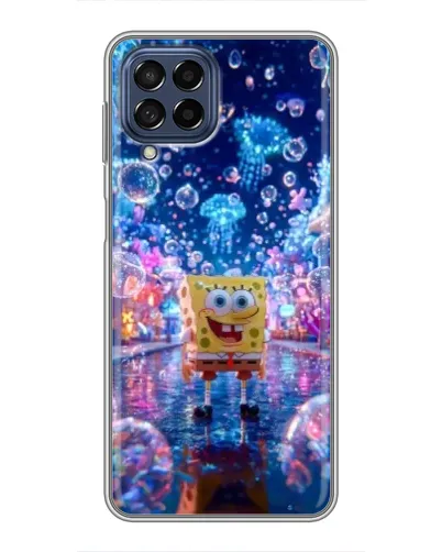 Чехол для Samsung Galaxy M53 (5G) (M536B) с картинкой «Неоновый океан»