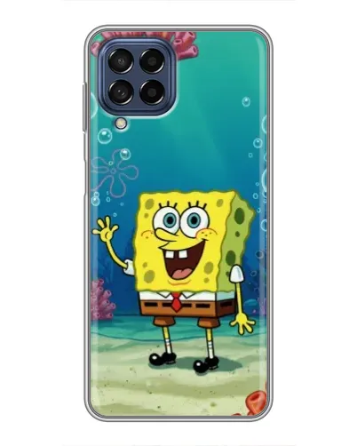 Чехол для Samsung Galaxy M53 (5G) (M536B) с картинкой «Подводный привет»