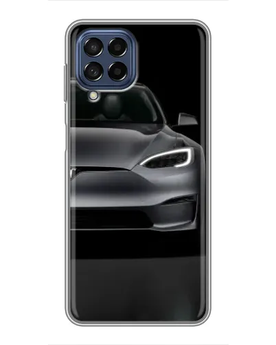 Чехол для Samsung Galaxy M53 (5G) (M536B) с картинкой «Tesla Model S Look» Чехол для Samsung Galaxy M53 (5G) (M536B) с картинкой «Tesla Model S Look»