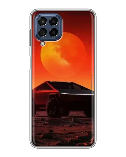 Чехол для Samsung Galaxy M53 (5G) (M536B) с картинкой «Cybertruck на Марсе» Чехол для Samsung Galaxy M53 (5G) (M536B) с картинкой «Cybertruck на Марсе»