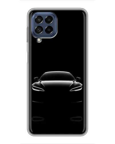 Чехол для Samsung Galaxy M53 (5G) (M536B) с картинкой «Силуэт Tesla Night» Чехол для Samsung Galaxy M53 (5G) (M536B) с картинкой «Силуэт Tesla Night»