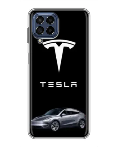 Чехол для Samsung Galaxy M53 (5G) (M536B) с картинкой «Tesla Model Y» Чехол для Samsung Galaxy M53 (5G) (M536B) с картинкой «Tesla Model Y»