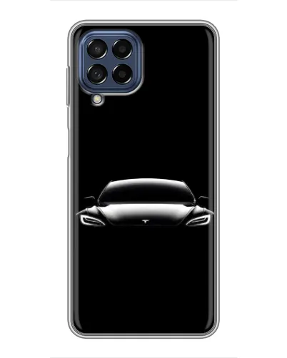 Чехол для Samsung Galaxy M53 (5G) (M536B) с картинкой «Фары Tesla Night» Чехол для Samsung Galaxy M53 (5G) (M536B) с картинкой «Фары Tesla Night»