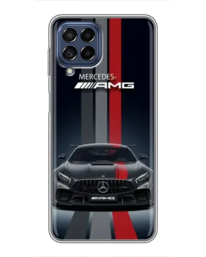 Чохол для Samsung Galaxy M53 (5G) (M536B) з картинкою «Mercedes — білий карбон» Чохол для Samsung Galaxy M53 (5G) (M536B) з картинкою «Mercedes — білий карбон»