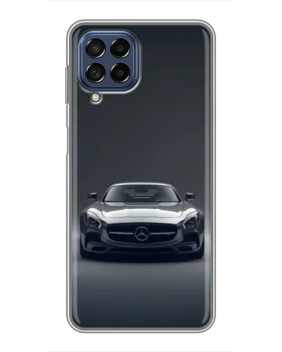 Чохол для Samsung Galaxy M53 (5G) (M536B) з картинкою «Mercedes на чорному» Чохол для Samsung Galaxy M53 (5G) (M536B) з картинкою «Mercedes на чорному»