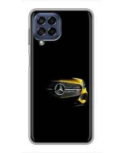 Чохол для Samsung Galaxy M53 (5G) (M536B) з картинкою «Mercedes — ретро стиль»