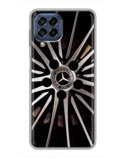 Чохол для Samsung Galaxy M53 (5G) (M536B) з картинкою «Диск Mercedes»