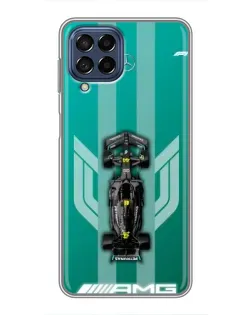 Чохол для Samsung Galaxy M53 (5G) (M536B) з картинкою «Mercedes AMG Petronas»