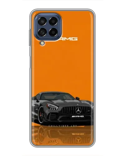 Чохол для Samsung Galaxy M53 (5G) (M536B) з картинкою «Помаранчевий Mercedes AMG» Чохол для Samsung Galaxy M53 (5G) (M536B) з картинкою «Помаранчевий Mercedes AMG»