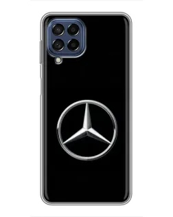 Чохол для Samsung Galaxy M53 (5G) (M536B) з картинкою «Mercedes класичний лого»