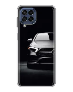 Чохол для Samsung Galaxy M53 (5G) (M536B) з картинкою «Світло фар Mercedes»