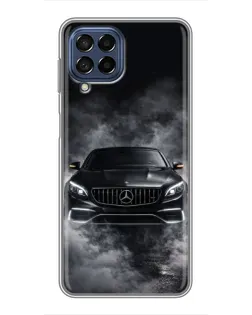 Чохол для Samsung Galaxy M53 (5G) (M536B) з картинкою «Mercedes у диму»