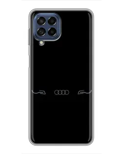 Чохол для Samsung Galaxy M53 (5G) (M536B) з картинкою «Audi — світловий підпис» Чохол для Samsung Galaxy M53 (5G) (M536B) з картинкою «Audi — світловий підпис»