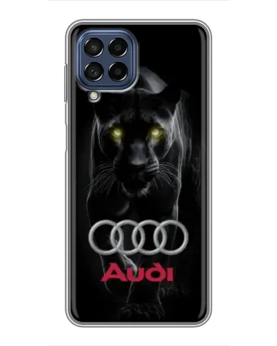 Чохол для Samsung Galaxy M53 (5G) (M536B) з картинкою «Пантера та Audi»