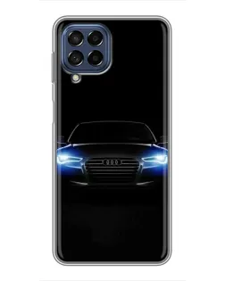 Чохол для Samsung Galaxy M53 (5G) (M536B) з картинкою «Audi в неоні»