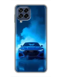 Чохол для Samsung Galaxy M53 (5G) (M536B) з картинкою «Audi — блакитна енергія»