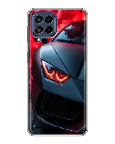 Чехол для Samsung Galaxy M53 (5G) (M536B) с картинкой «Lamborghini красное сияние»