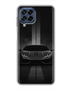 Чехол для Samsung Galaxy M53 (5G) (M536B) с картинкой «Lamborghini симметрия дорог»
